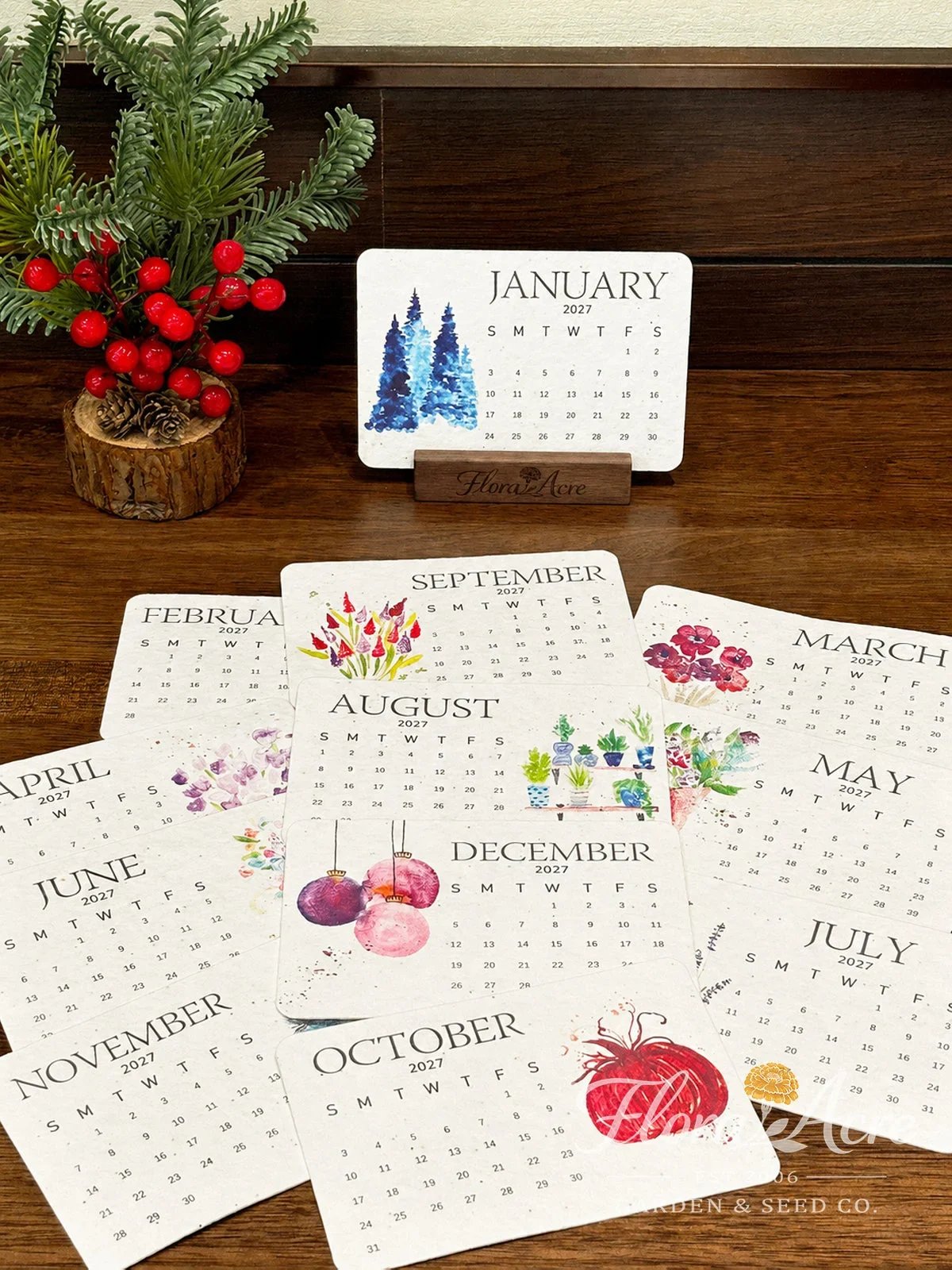 💥Early Holiday Sale 50% OFF🌱Eco-Friendly Plantable “Timeless” Seed Calendar 2027