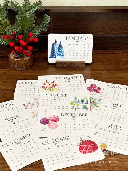 💥Early Holiday Sale 50% OFF🌱Eco-Friendly Plantable “Timeless” Seed Calendar 2027