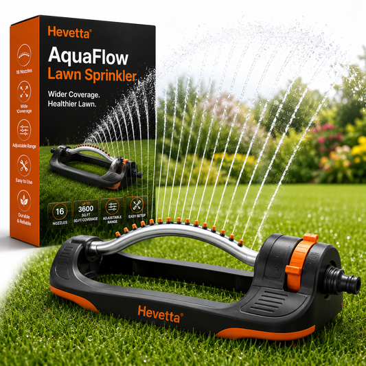 Hevetta® AquaFlow Lawn Sprinkler