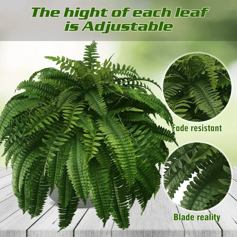 🔥🔥Last Day 75% OFF--UV Resistant Lifelike Artificial Boston Fern