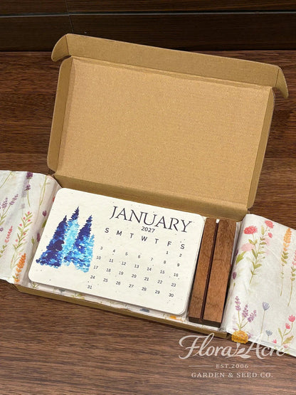 💥Early Holiday Sale 50% OFF🌱Eco-Friendly Plantable “Timeless” Seed Calendar 2027