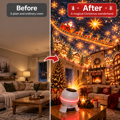 Official Store | 🎅🎁🎄  Smart Holographic Projector (HD Smart Dynamic 5D)
