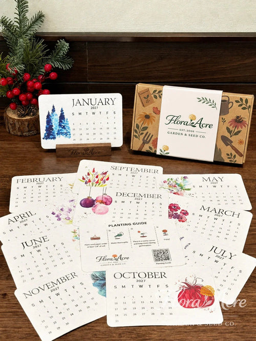 💥Early Holiday Sale 50% OFF🌱Eco-Friendly Plantable “Timeless” Seed Calendar 2027