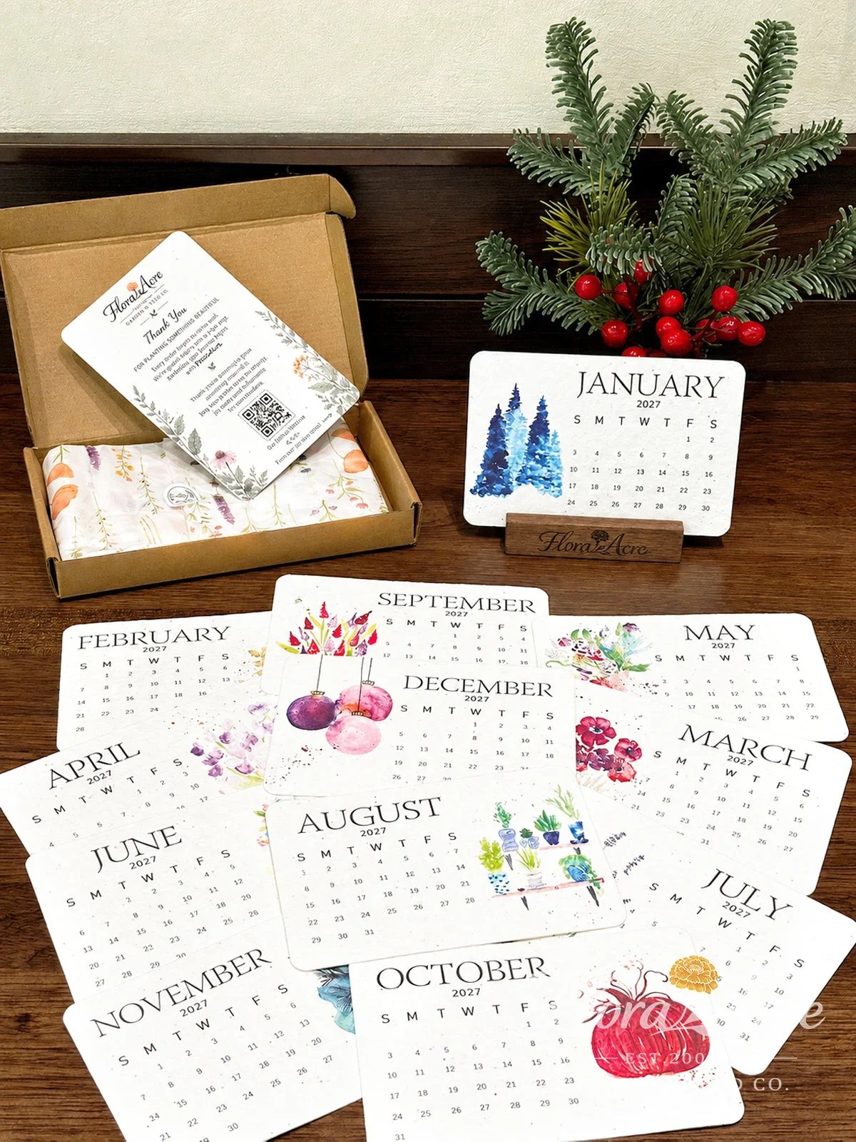 💥Early Holiday Sale 50% OFF🌱Eco-Friendly Plantable “Timeless” Seed Calendar 2027