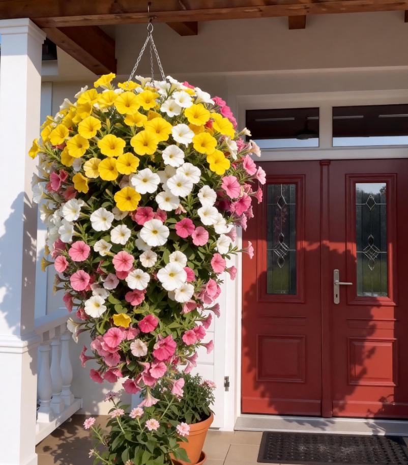 Yellow White & Pink